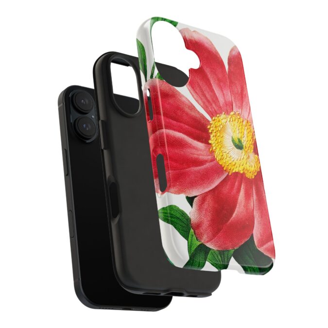 Soft Red Peony Phone Case - Image 77