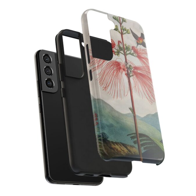 Sensitive Plant & Hummingbird Phone Case - Image 92