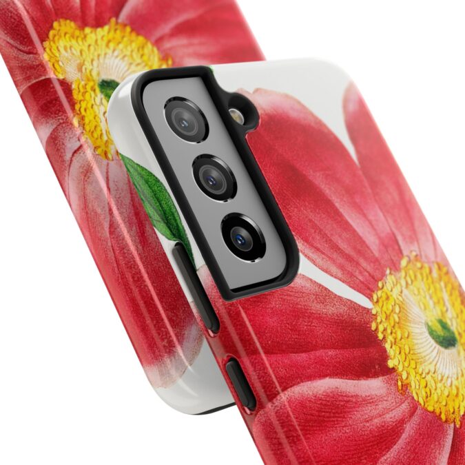Soft Red Peony Phone Case - Image 90