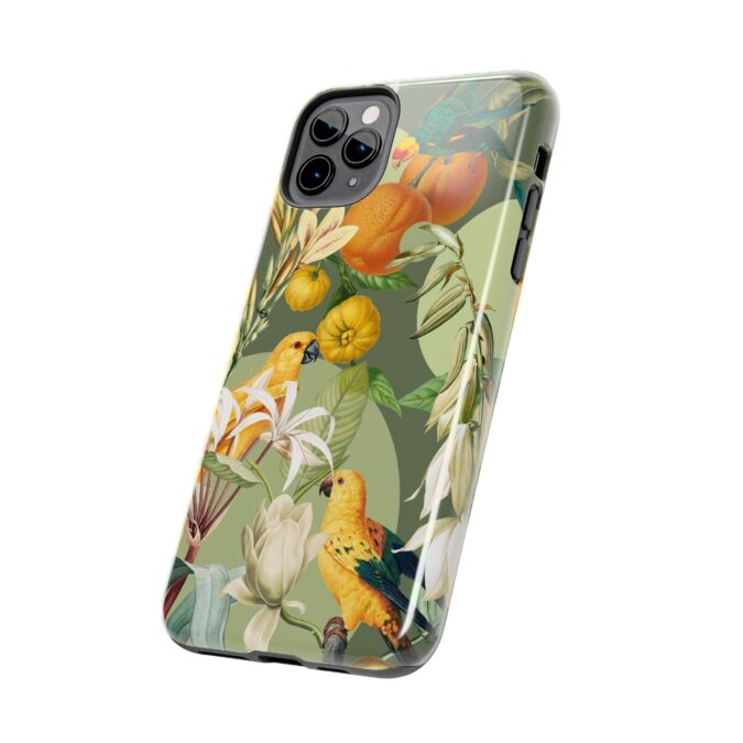 Parrots & Oranges Phone Case - Image 11
