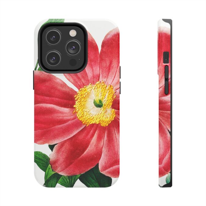 Soft Red Peony Phone Case - Image 47