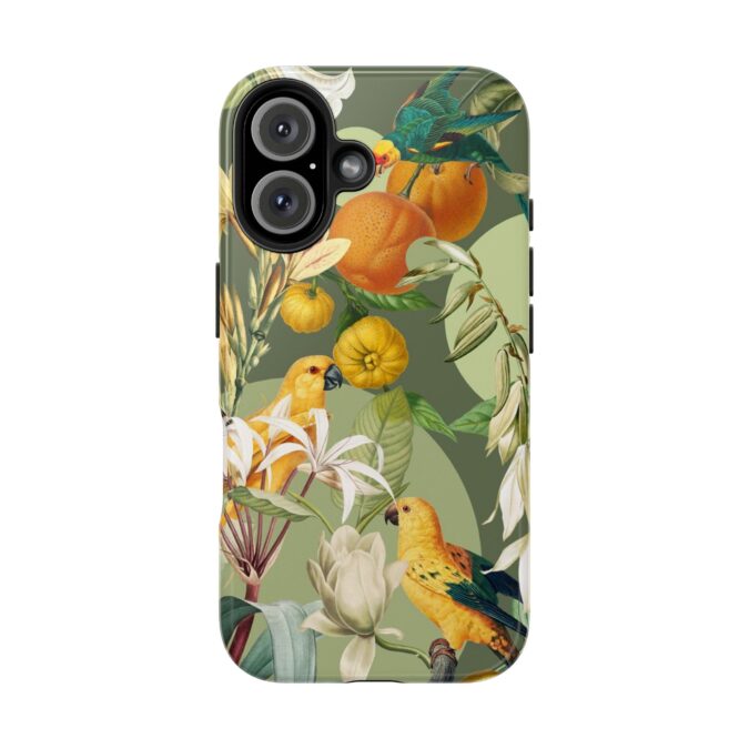 Parrots & Oranges Phone Case - Image 75