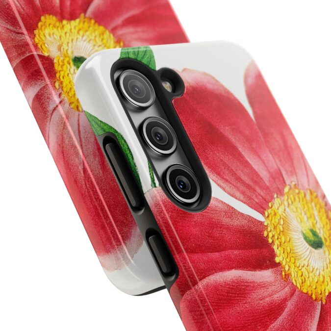 Soft Red Peony Phone Case - Image 86