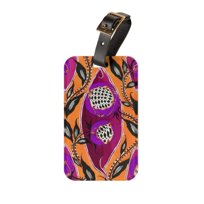 Mod Abstract Luggage Tag