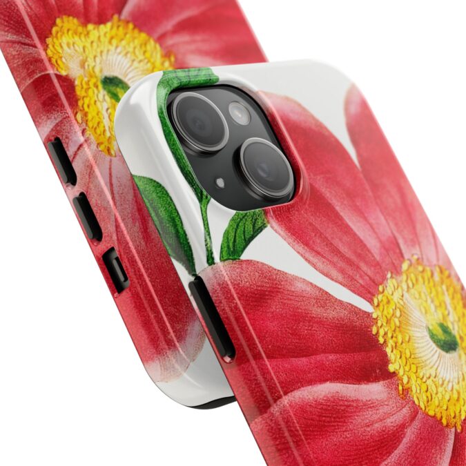 Soft Red Peony Phone Case - Image 54