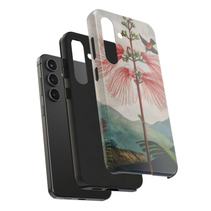 Sensitive Plant & Hummingbird Phone Case - Image 84