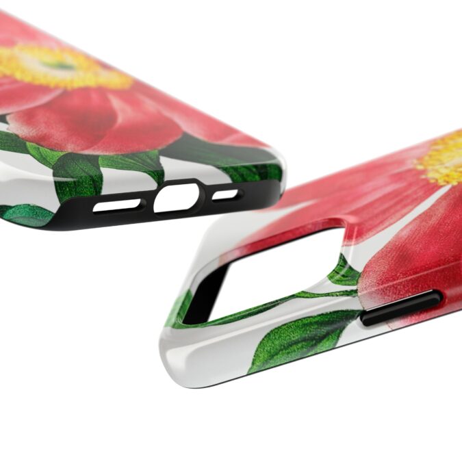 Soft Red Peony Phone Case - Image 67