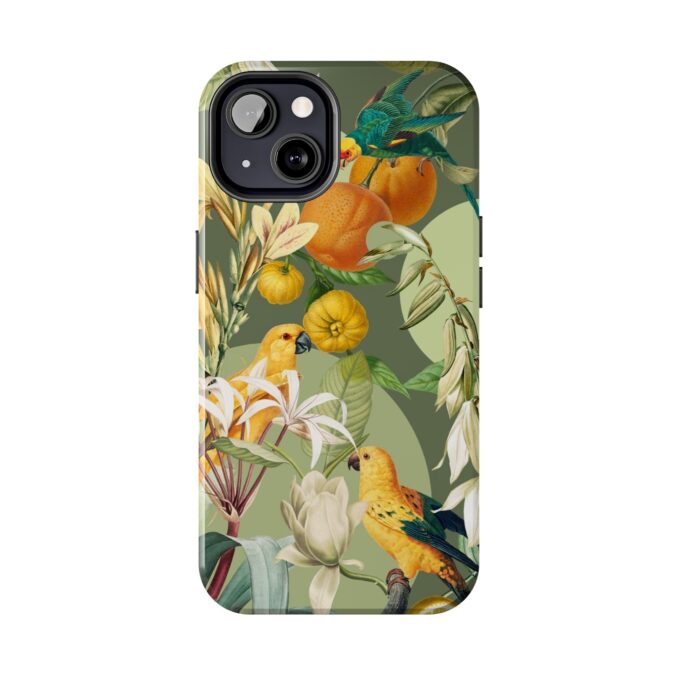 Parrots & Oranges Phone Case - Image 30