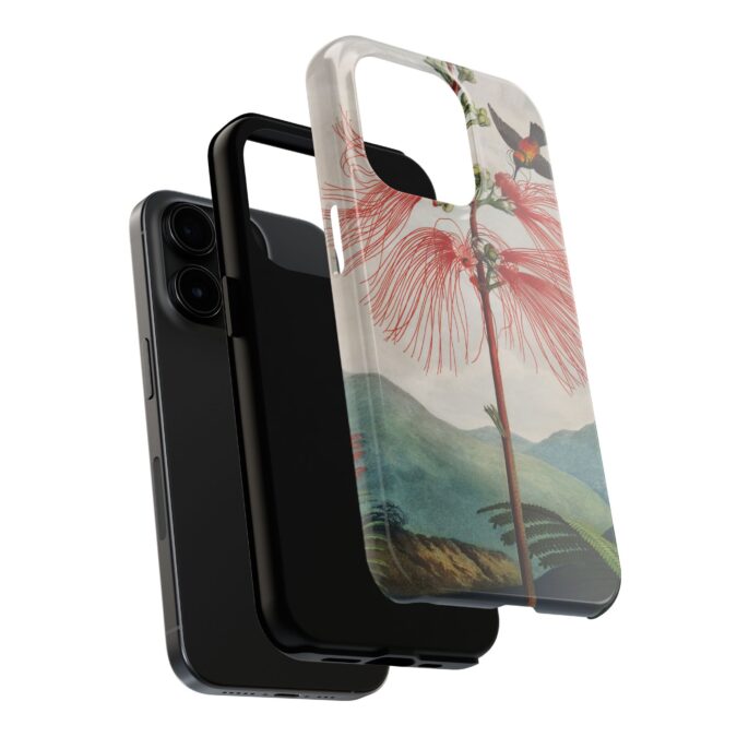 Sensitive Plant & Hummingbird Phone Case - Image 60