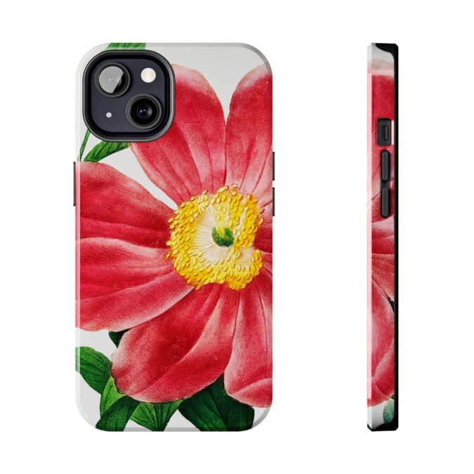 Soft Red Peony Phone Case - Image 29