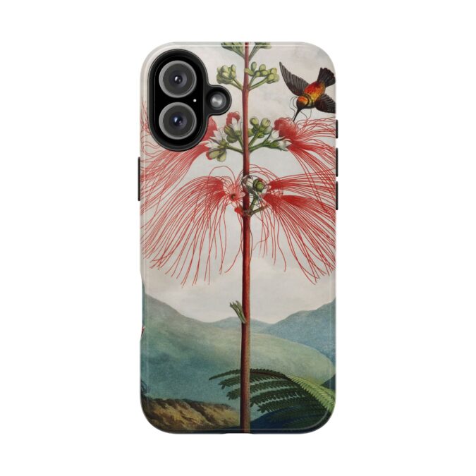 Sensitive Plant & Hummingbird Phone Case - Image 78