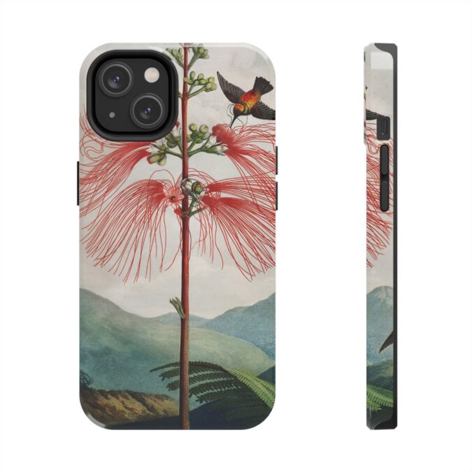 Sensitive Plant & Hummingbird Phone Case - Image 45