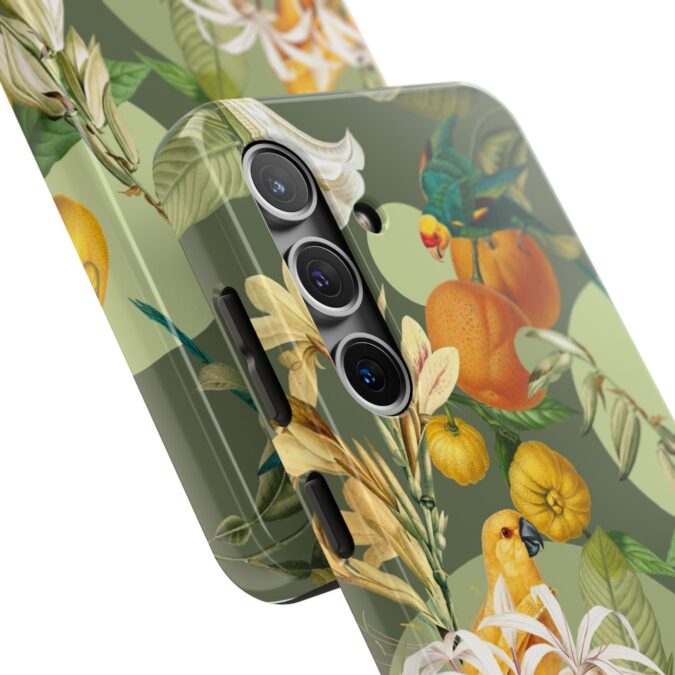 Parrots & Oranges Phone Case - Image 82