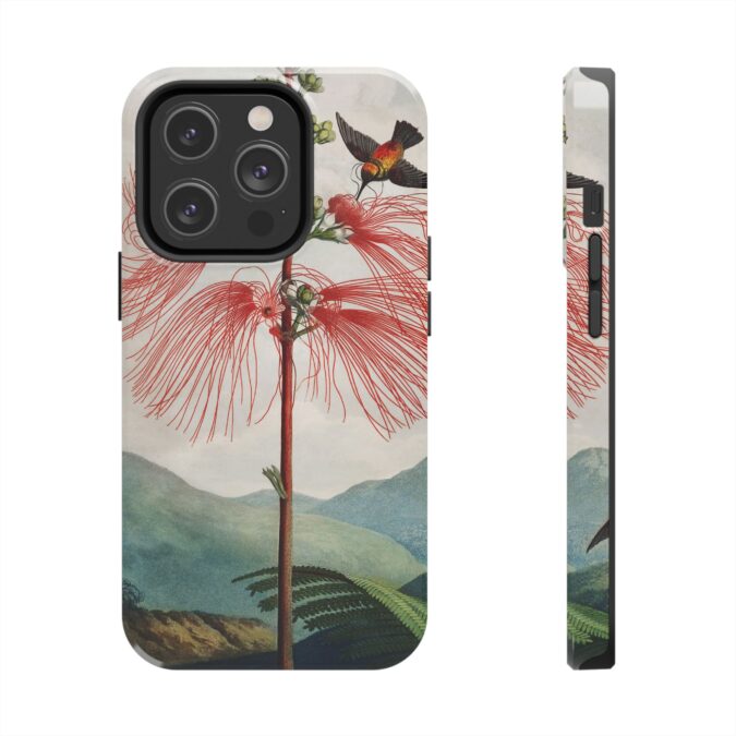 Sensitive Plant & Hummingbird Phone Case - Image 47