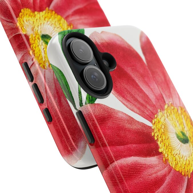Soft Red Peony Phone Case - Image 79