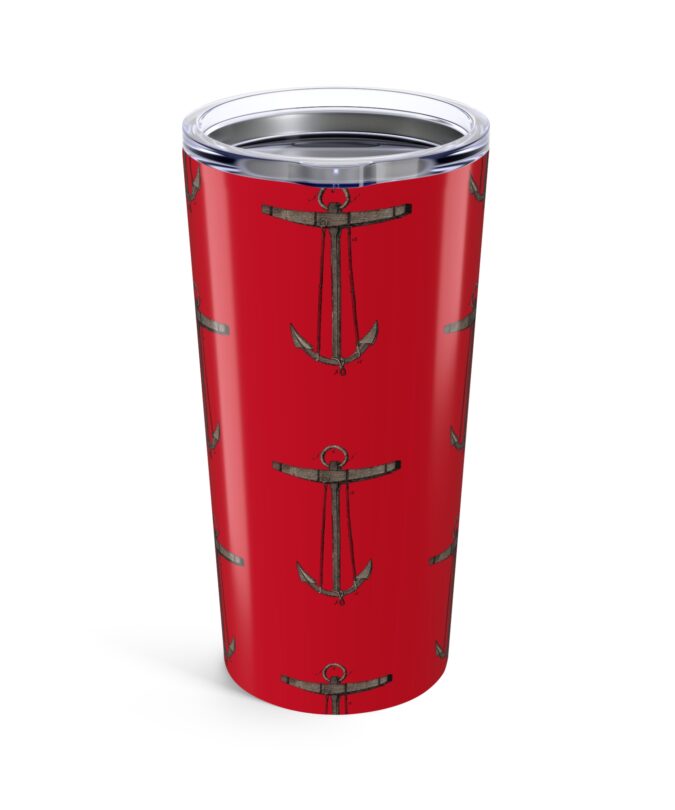 Anchor Tumbler  - Red