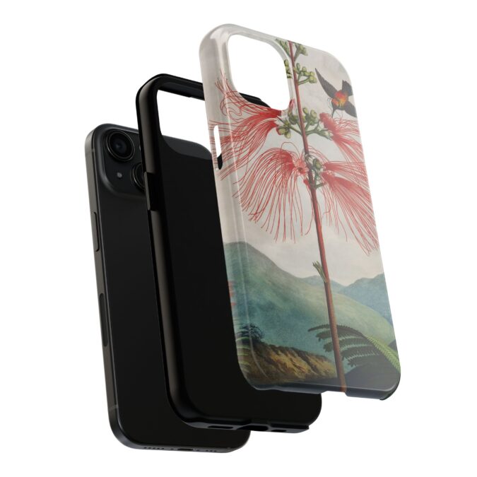 Sensitive Plant & Hummingbird Phone Case - Image 56