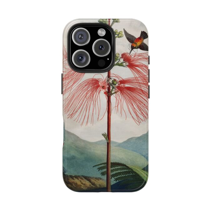 Sensitive Plant & Hummingbird Phone Case - Image 69