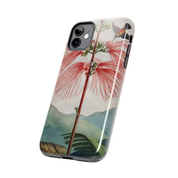 Sensitive Plant & Hummingbird Phone Case - Image 3