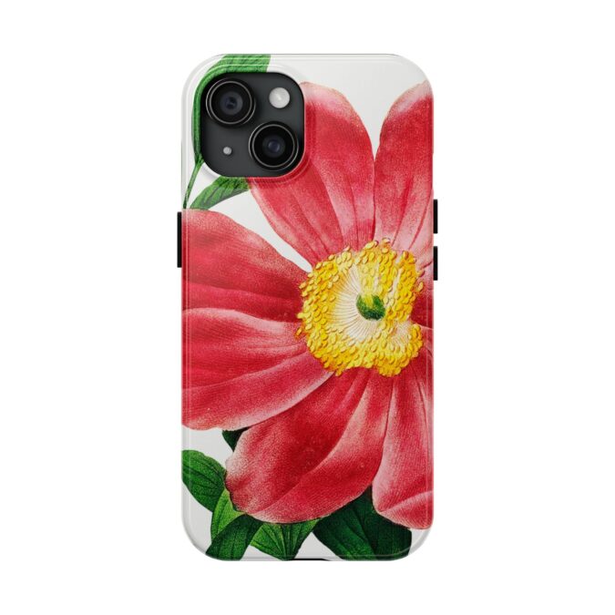 Soft Red Peony Phone Case - Image 53