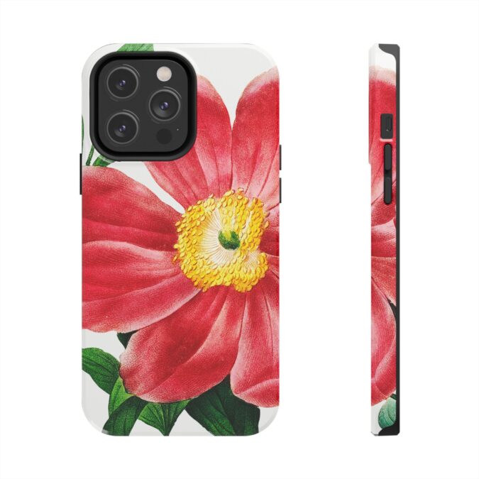 Soft Red Peony Phone Case - Image 49
