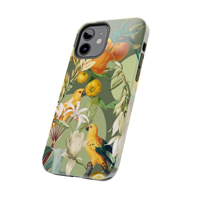 Parrots & Oranges Phone Case - Image 15