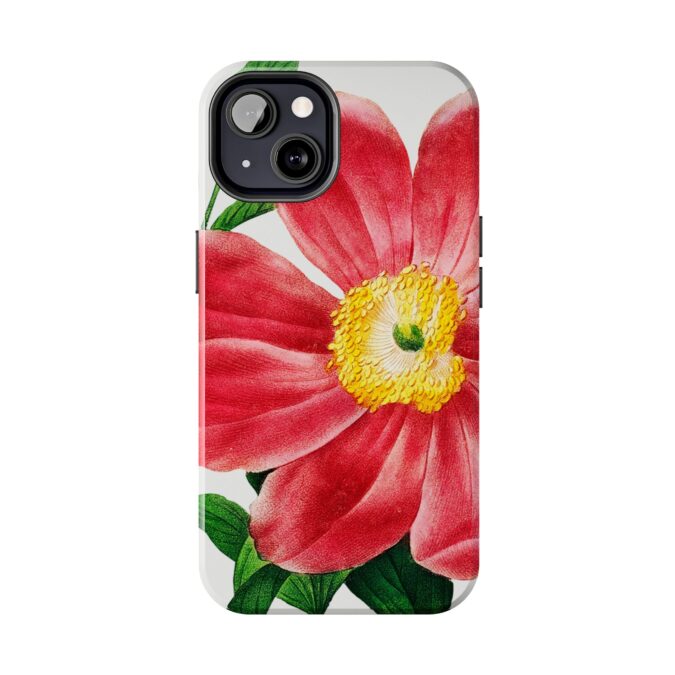 Soft Red Peony Phone Case - Image 30