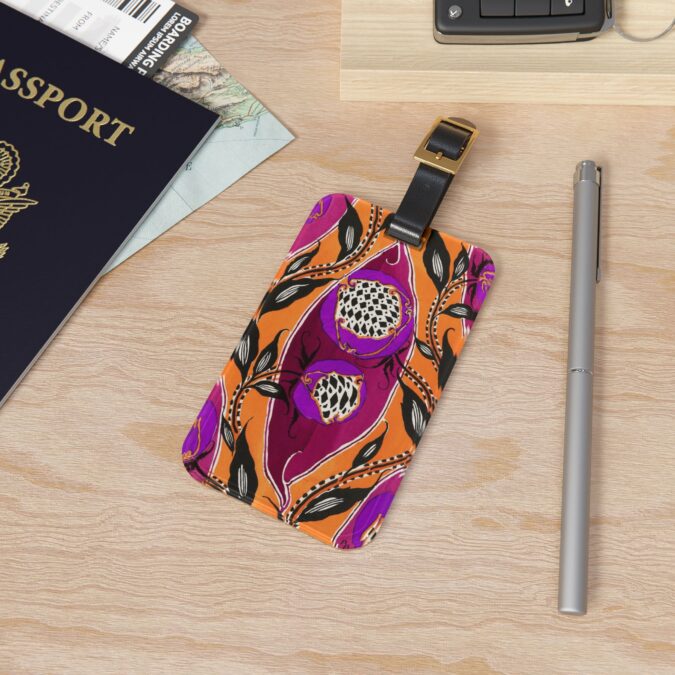 Mod Abstract Luggage Tag - Image 4