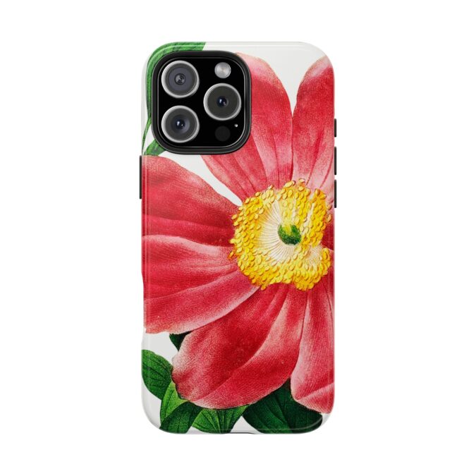 Soft Red Peony Phone Case - Image 72