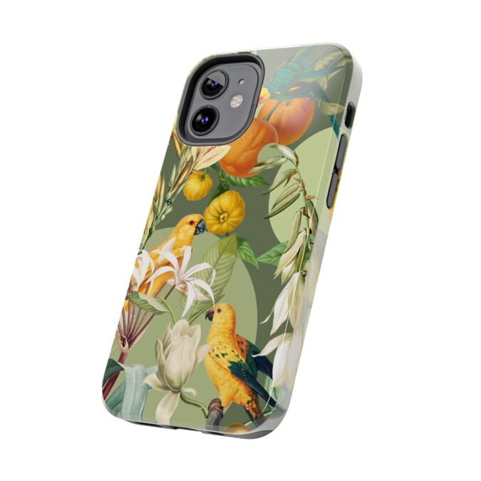Parrots & Oranges Phone Case - Image 19