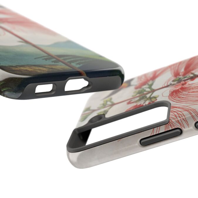 Sensitive Plant & Hummingbird Phone Case - Image 91