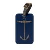 Anchor Luggage Tag - Navy