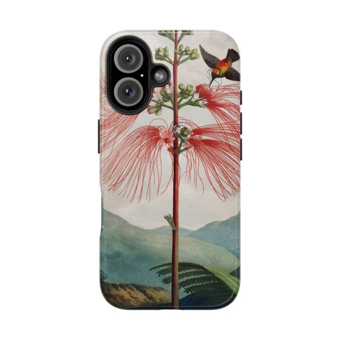 Sensitive Plant & Hummingbird Phone Case - Image 75