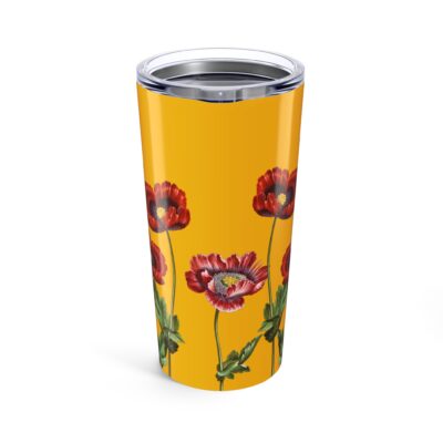 Poppy Tumbler  - Yellow