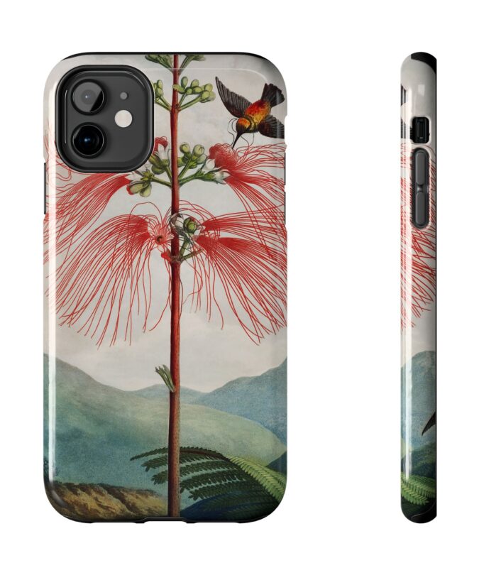 Sensitive Plant & Hummingbird Phone Case