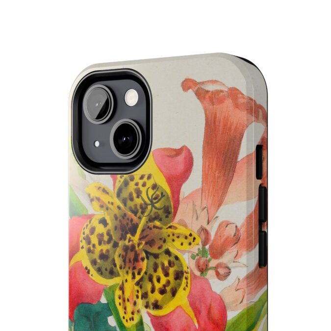 Peacock and Trumpet Flower Phone Case - Image 32