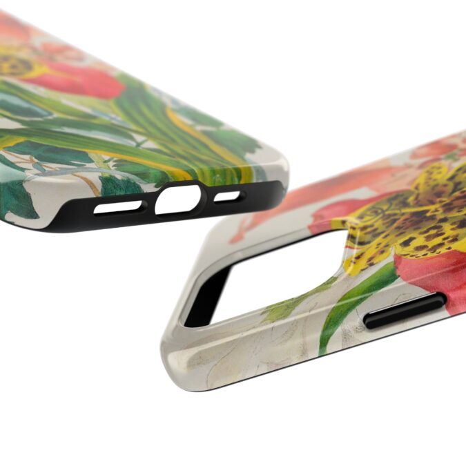 Peacock and Trumpet Flower Phone Case - Image 67