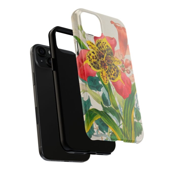 Peacock and Trumpet Flower Phone Case - Image 64
