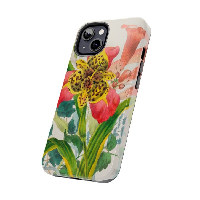 Peacock and Trumpet Flower Phone Case - Image 31