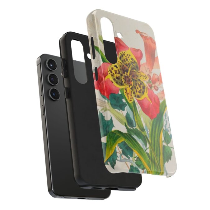 Peacock and Trumpet Flower Phone Case - Image 84