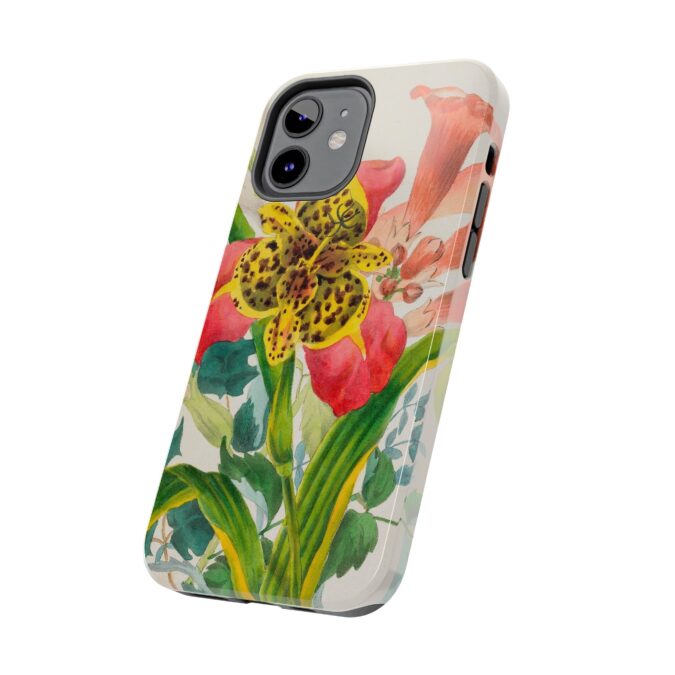 Peacock and Trumpet Flower Phone Case - Image 15