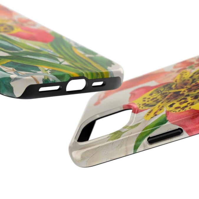 Peacock and Trumpet Flower Phone Case - Image 63