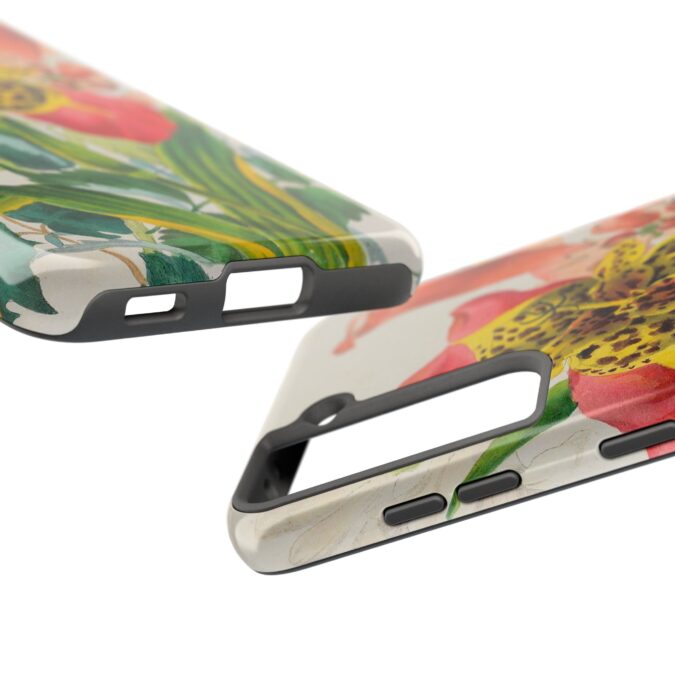 Peacock and Trumpet Flower Phone Case - Image 95