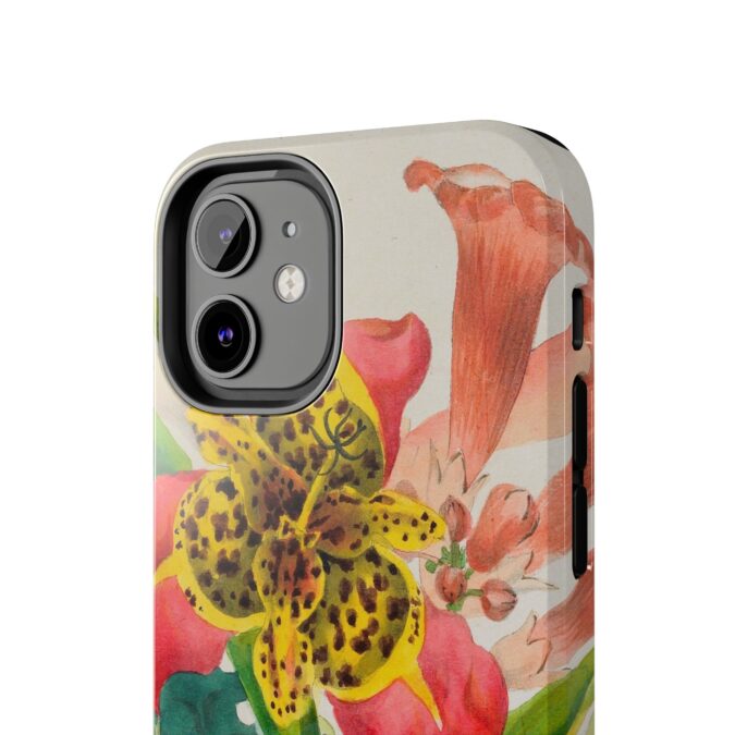 Peacock and Trumpet Flower Phone Case - Image 20
