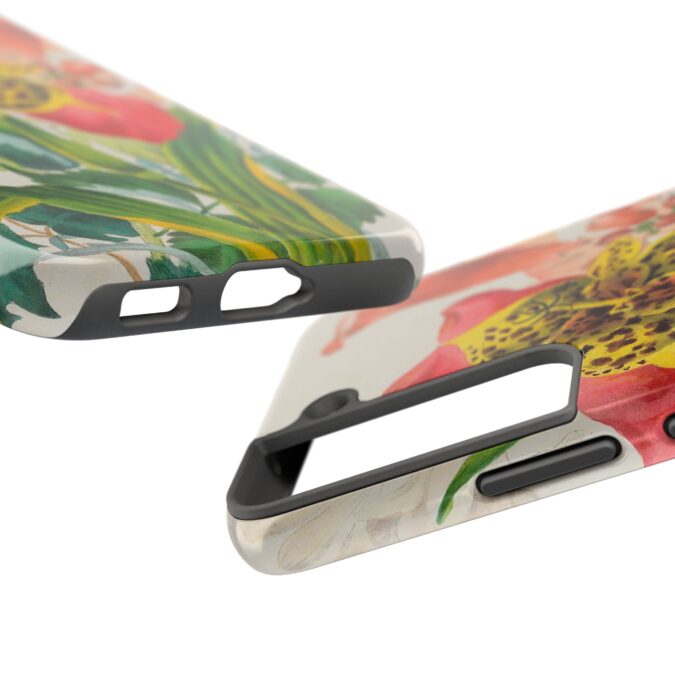 Peacock and Trumpet Flower Phone Case - Image 91