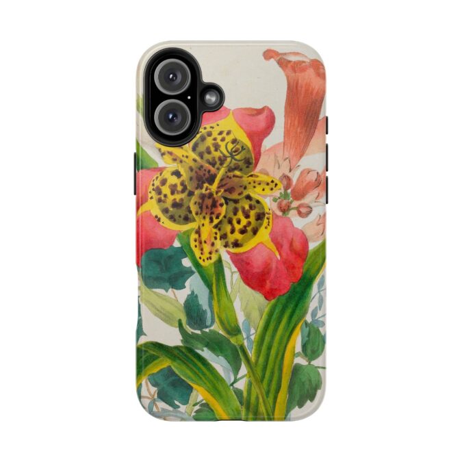 Peacock and Trumpet Flower Phone Case - Image 78