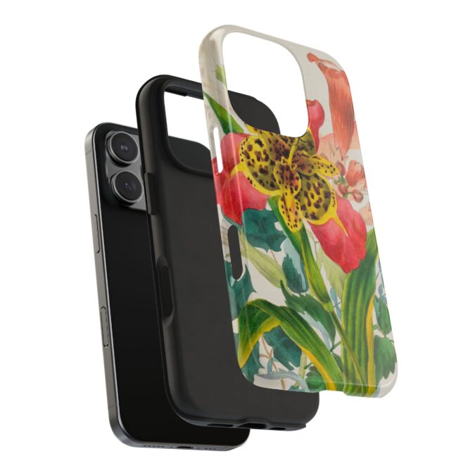 Peacock and Trumpet Flower Phone Case - Image 71