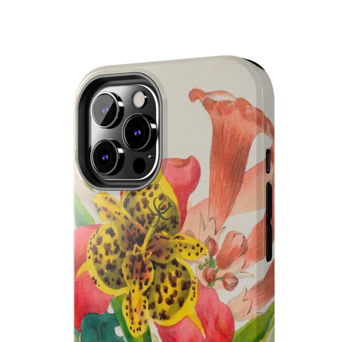 Peacock and Trumpet Flower Phone Case - Image 28