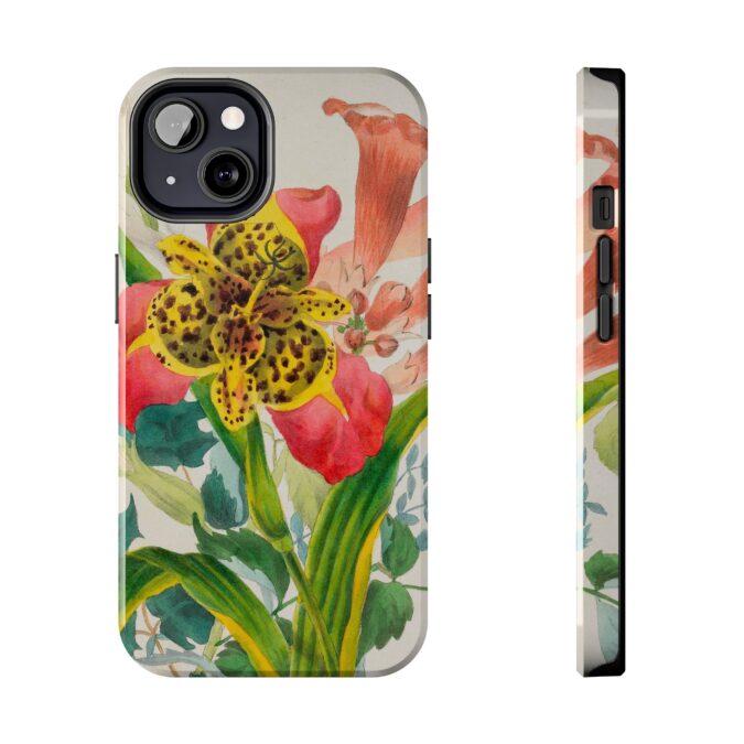 Peacock and Trumpet Flower Phone Case - Image 29