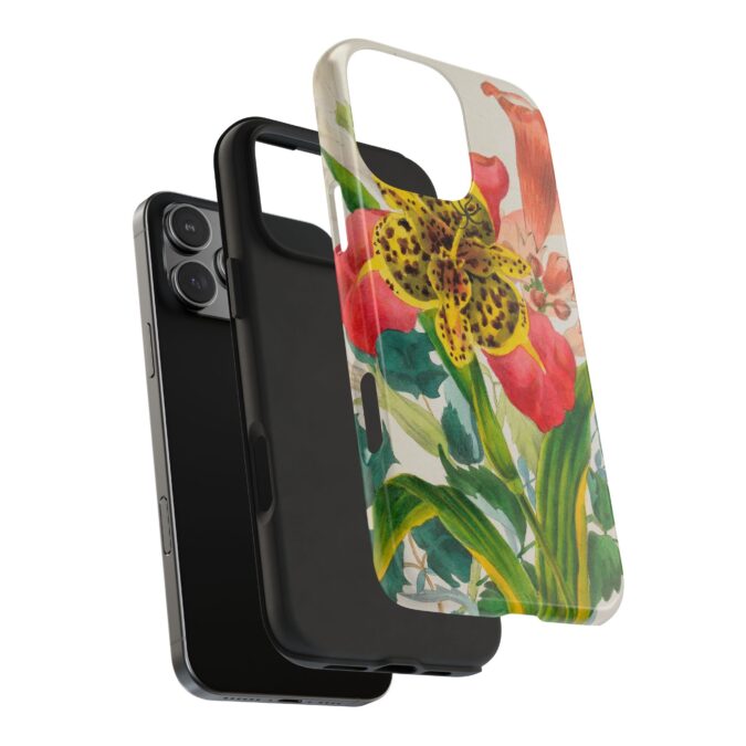 Peacock and Trumpet Flower Phone Case - Image 74